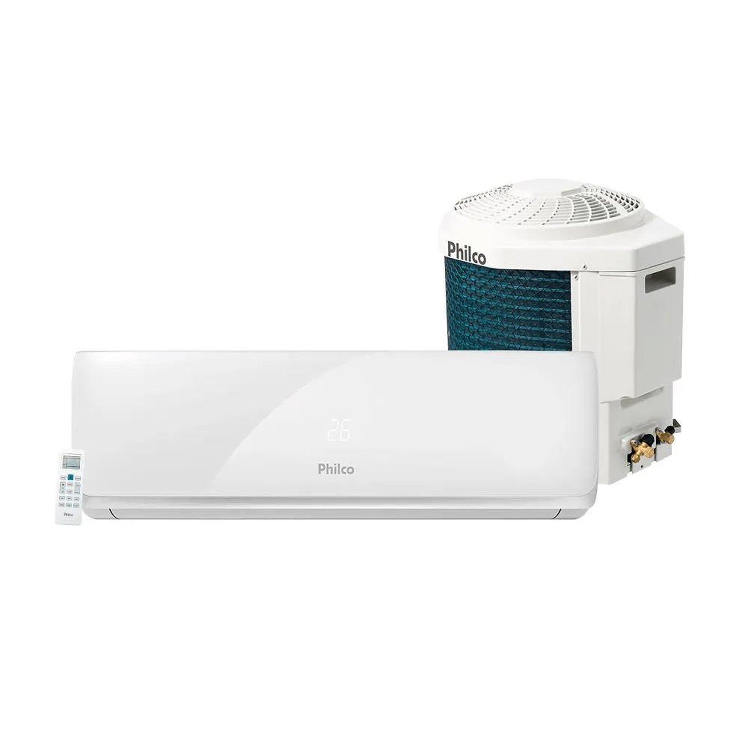 Ar Condicionado Split Hi Wall Philco 12000 Btu/H Quente E Frio Pac12000iqfm15 ¿ 220 Volts
