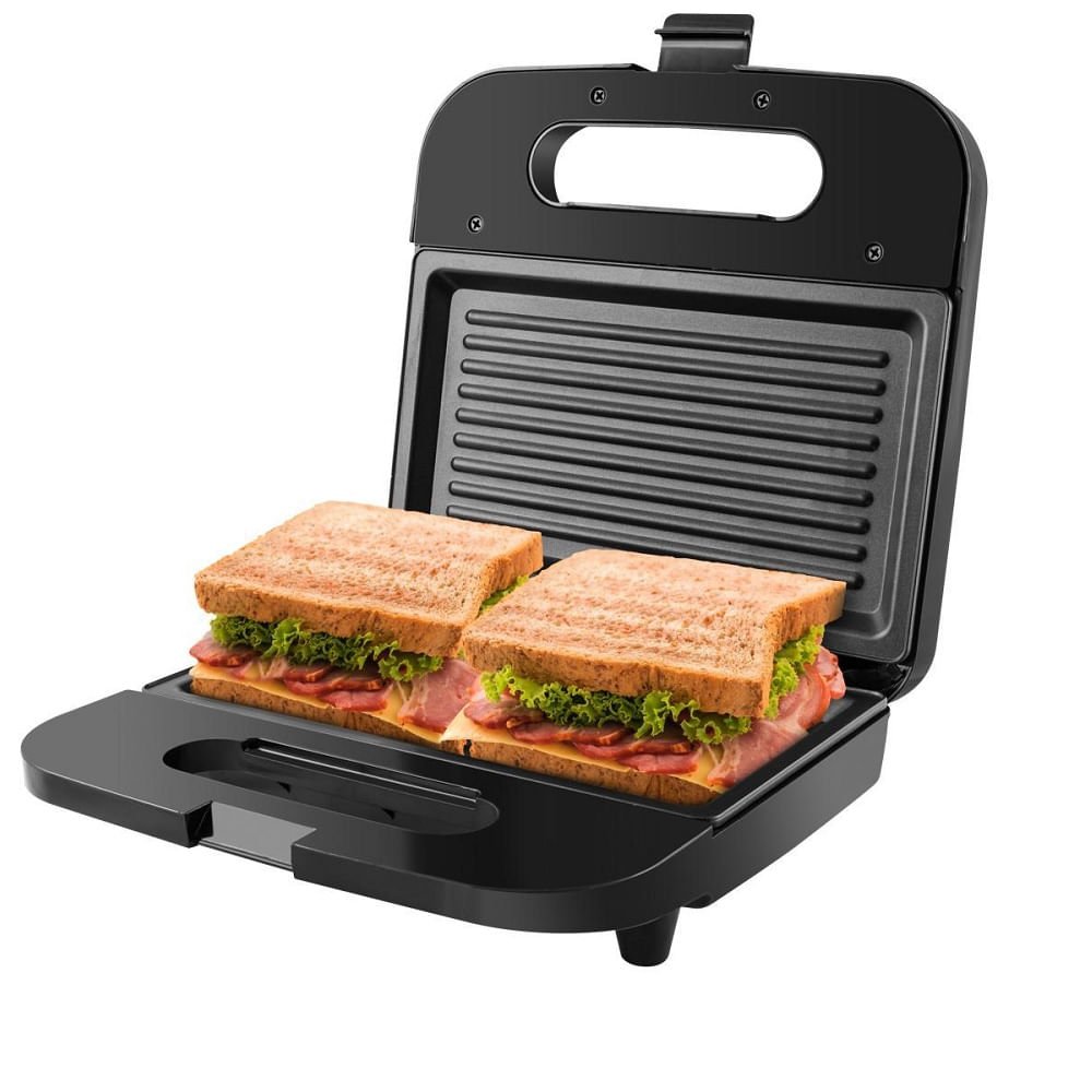 Sanduicheira e Grill Britânia Antiaderente Preta BGR20 ¿ 127 Volts