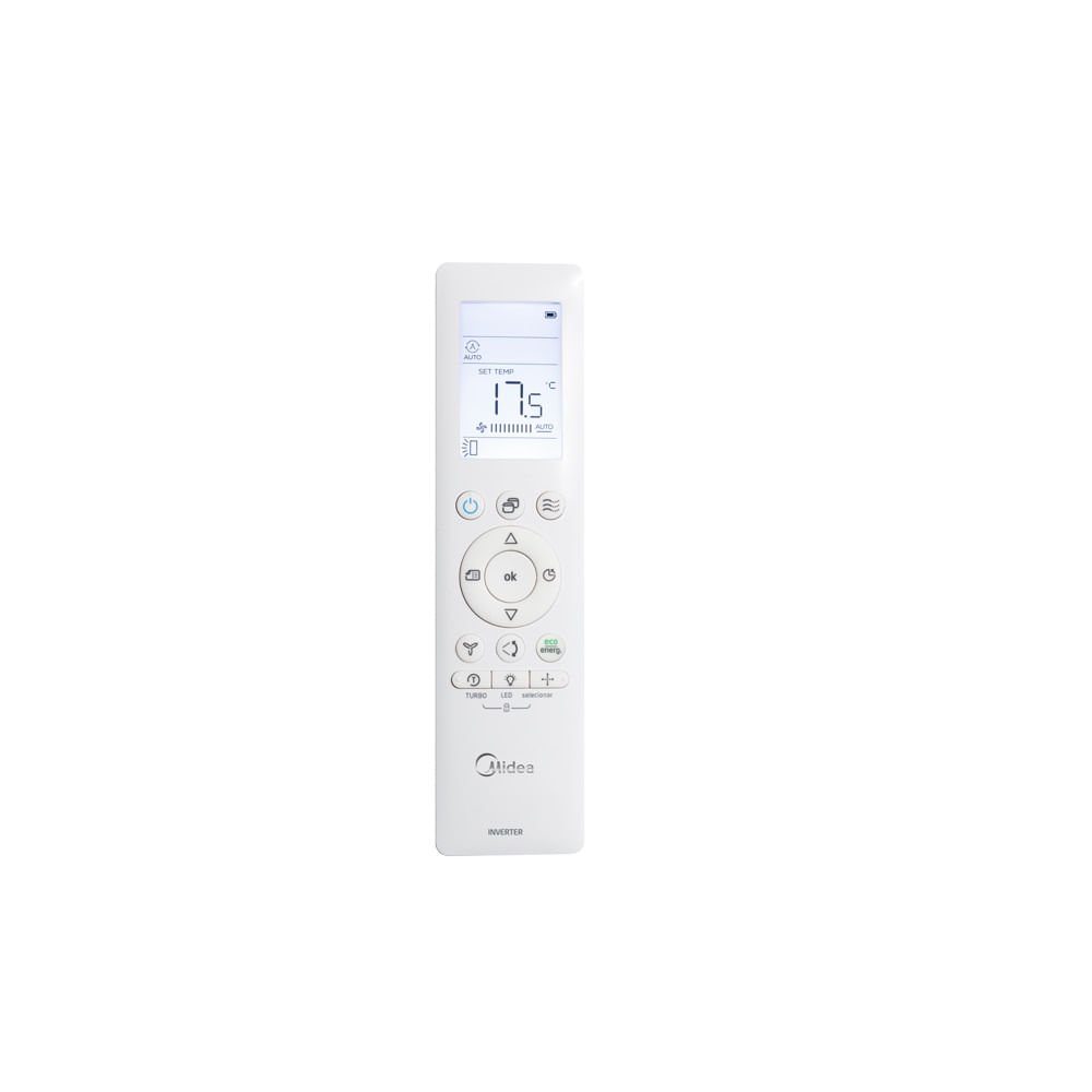 Ar Condicionado Split Cassete 4 Vias Inverter Springer Midea Connect 36000 BTU/h Frio Monofásico 40KVQD36M5 - 220 Volts