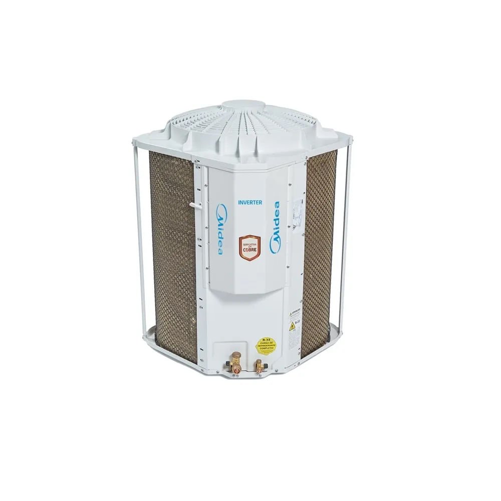 Ar Condicionado Split Cassete 4 Vias Inverter Springer Midea Connect 36000 BTU/h Frio Monofásico 40KVQD36M5 - 220 Volts
