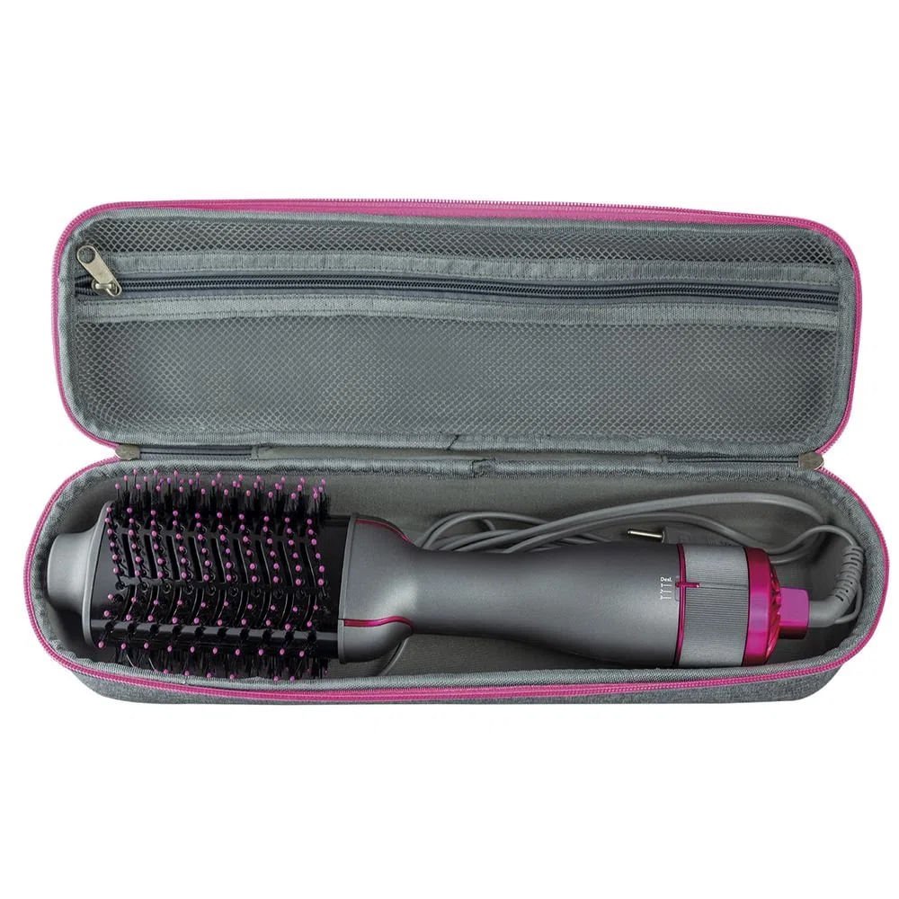 Escova Secadora Philco Soft Advance Cinza e Rosa PES14 ¿ Bivolt