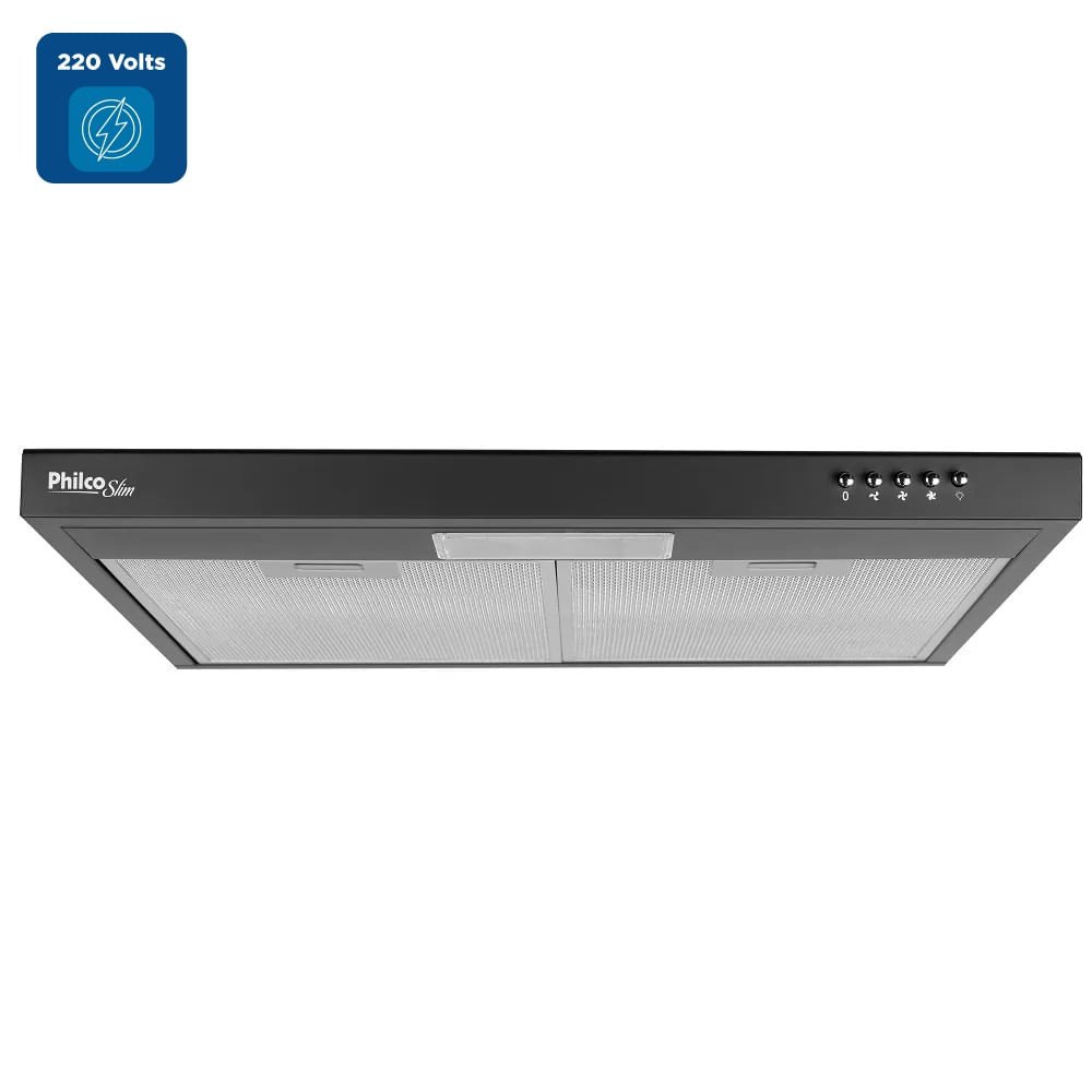 Depurador de Ar Britânia Slim 60cm Preto PDR60P ¿ 220 Volts