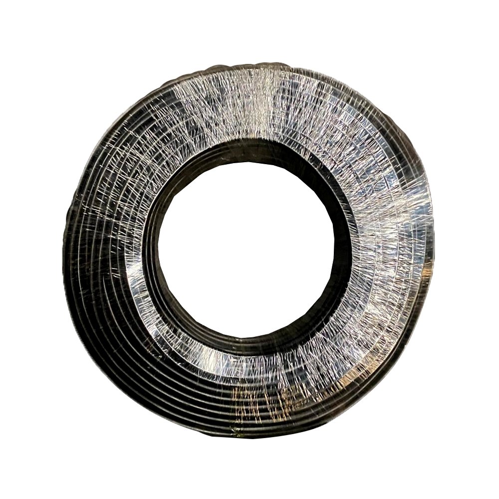 Cabo PP Minasflex 2X1mmX100m Rolo 300/500V Preto