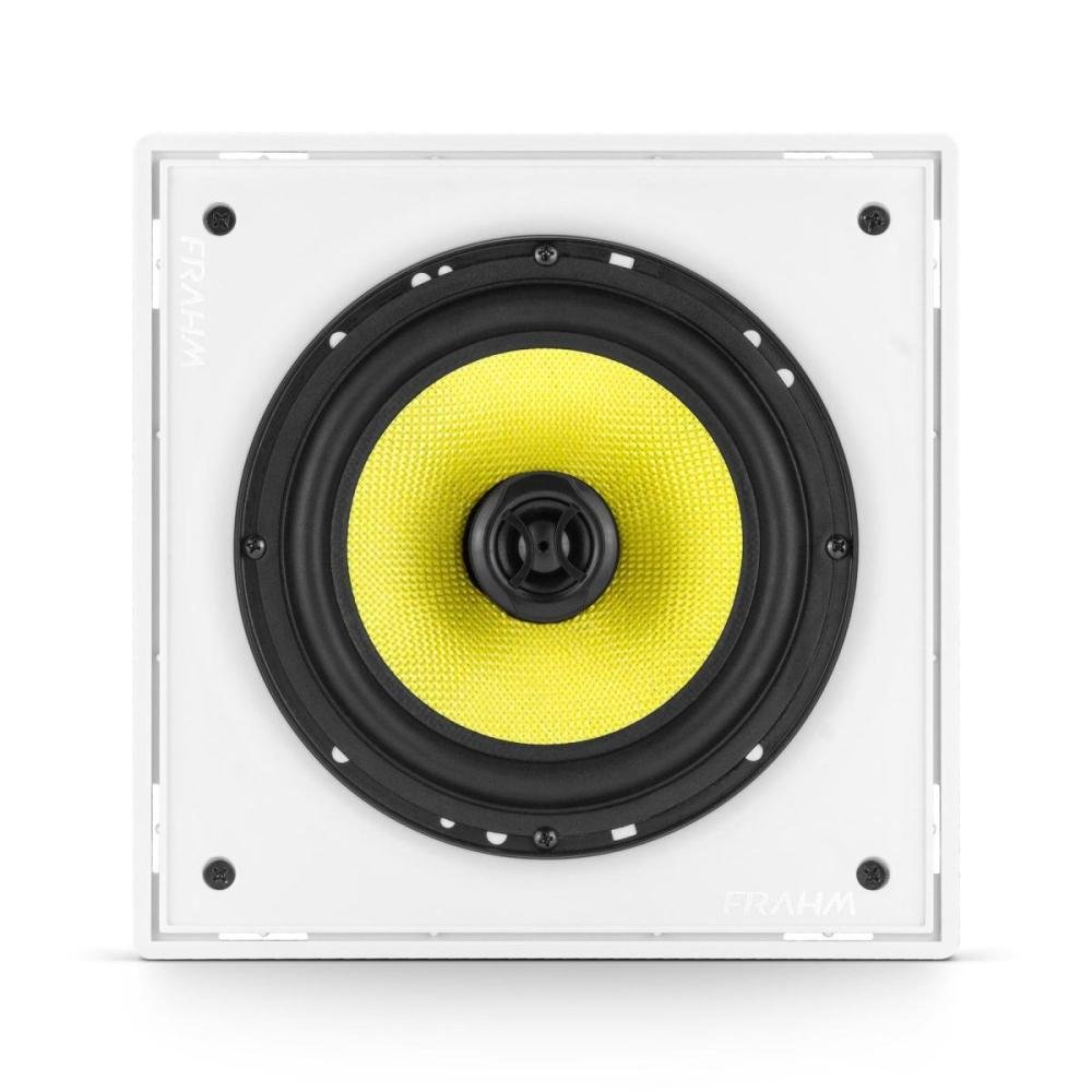 Arandela 6" Frahm HS 200w Quadrada Branca Un.Venda: PC/1