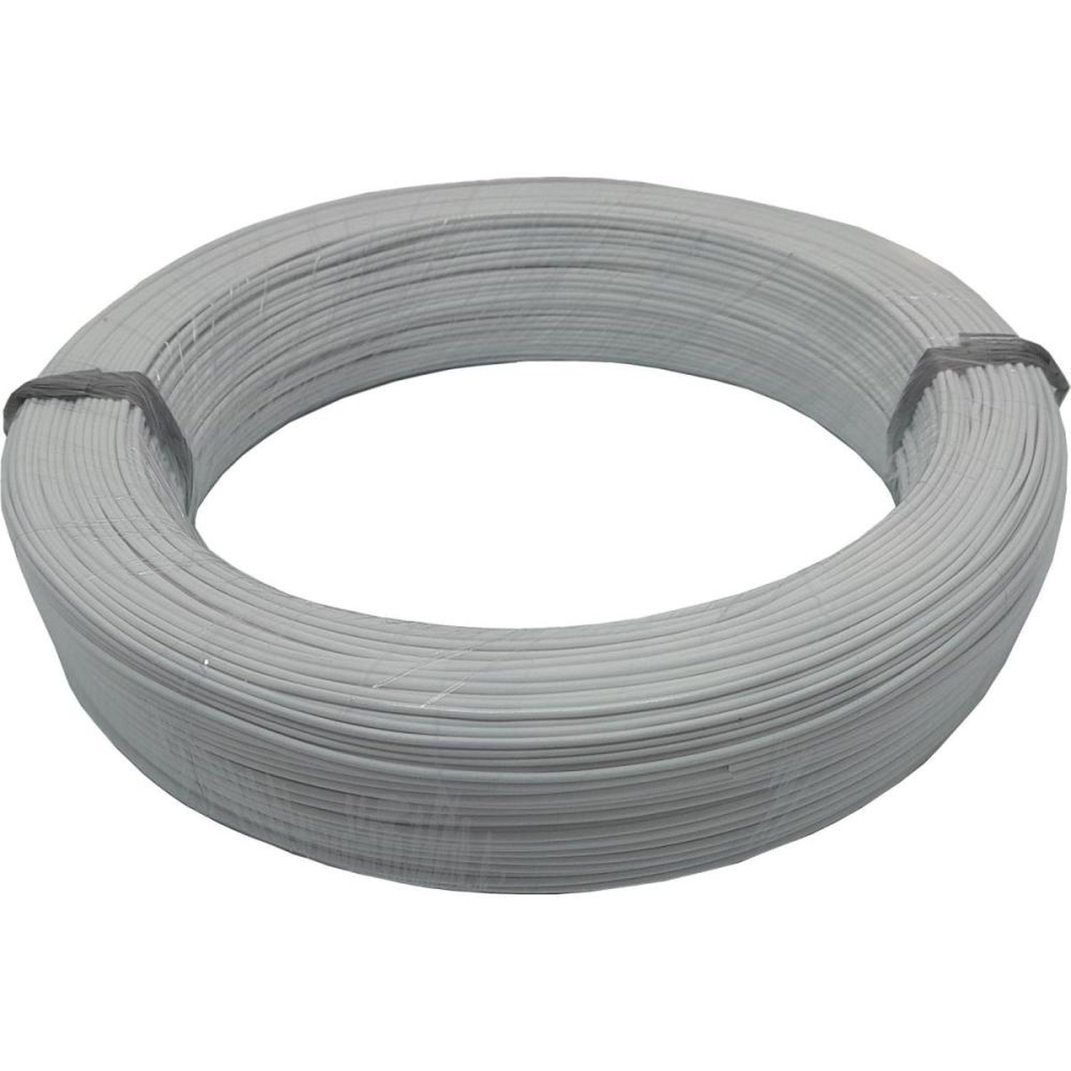 Fio Polarizado 2 X 0,14Mm Branco Tiaflex Un.Venda: Rl/100