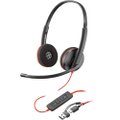 Fone Headset Usb-C Poly Blackwire C3220, Estereo
