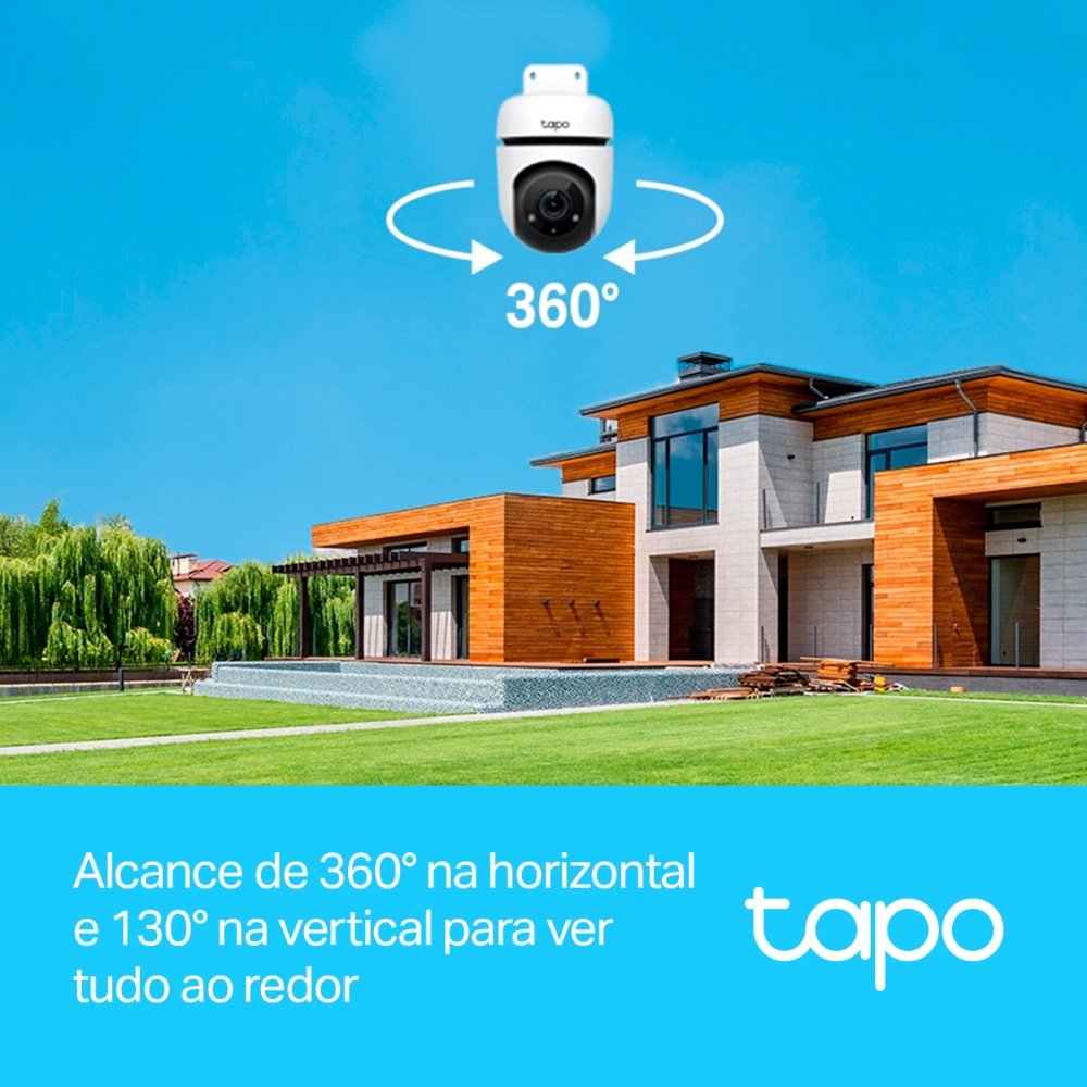 Camera De Segurança Wi-Fi Full Hd Tapo C500 , Tp-Link