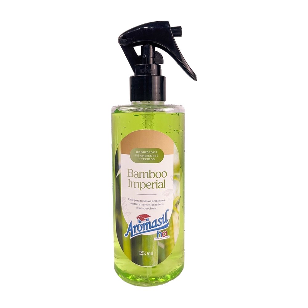 Odorizante de Ambiente e Tecidos Aromasil Bamboo Imperial 250ml