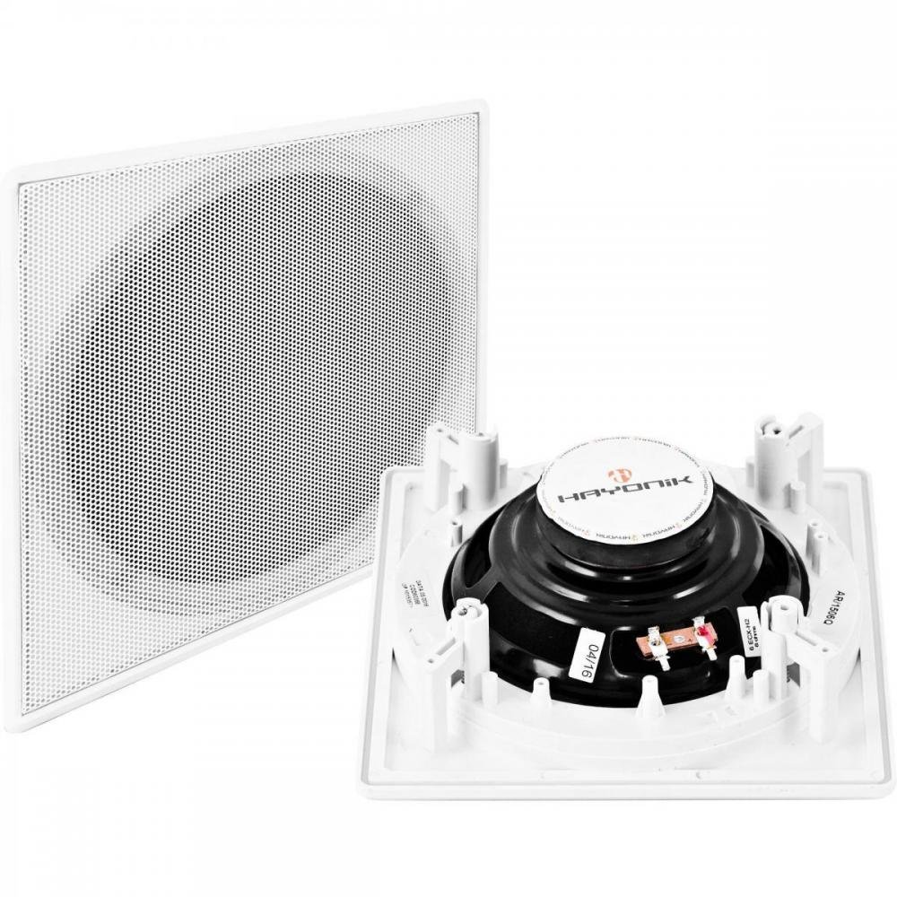 Arandela Coaxial Quadrada CL150 CXTQ 15W RMS C/ Trafo 70V
