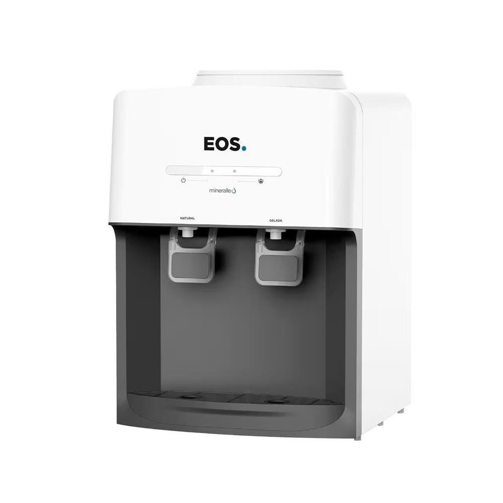 Bebedouro de Mesa para Garrafão EOS Mineralle Eletrônico Branco EBE03B Bivolt