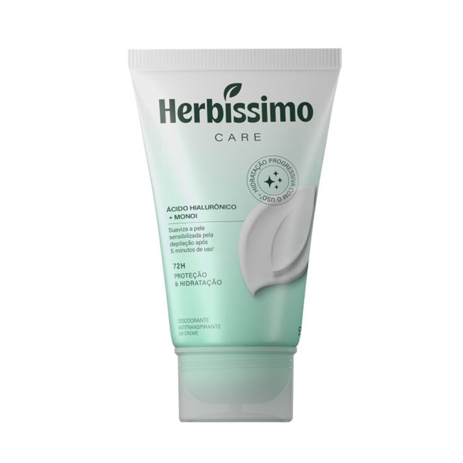 Desodorante em Creme Herbíssimo Care Monoi e Ácido Hialurônico 55g