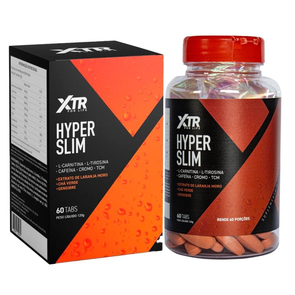 Termogenico Hyper Slim 60 Tabletes Xtr Health Research