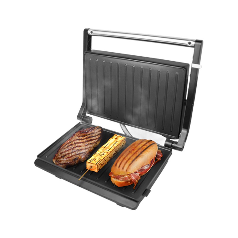 Grill Panini Preta 1.200W 220V Kian