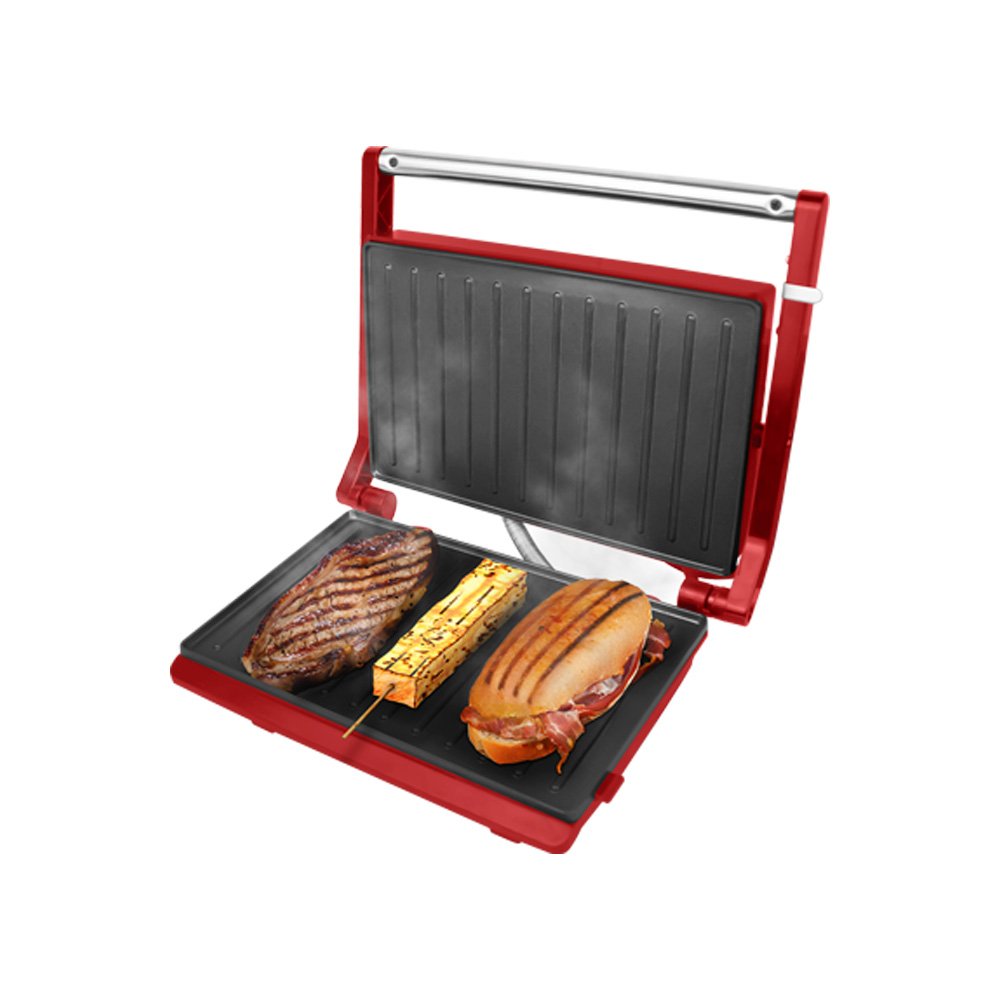 Grill Panini Vermelha 1.200W 220V Kian