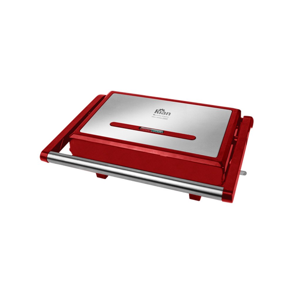 Grill Panini Vermelha 1.200W 220V Kian
