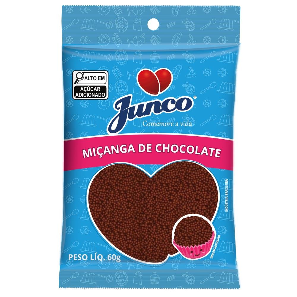 Confeito Miçanga de Brigadeiro Junco 60g