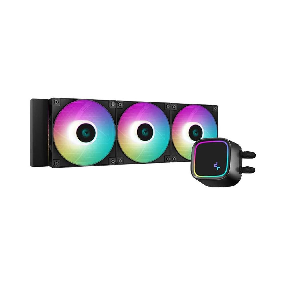 Water Cooler DeepCool LE720, ARGB, 360mm, Intel-AMD, Preto - R-LE720-BKAMMN-G-1.