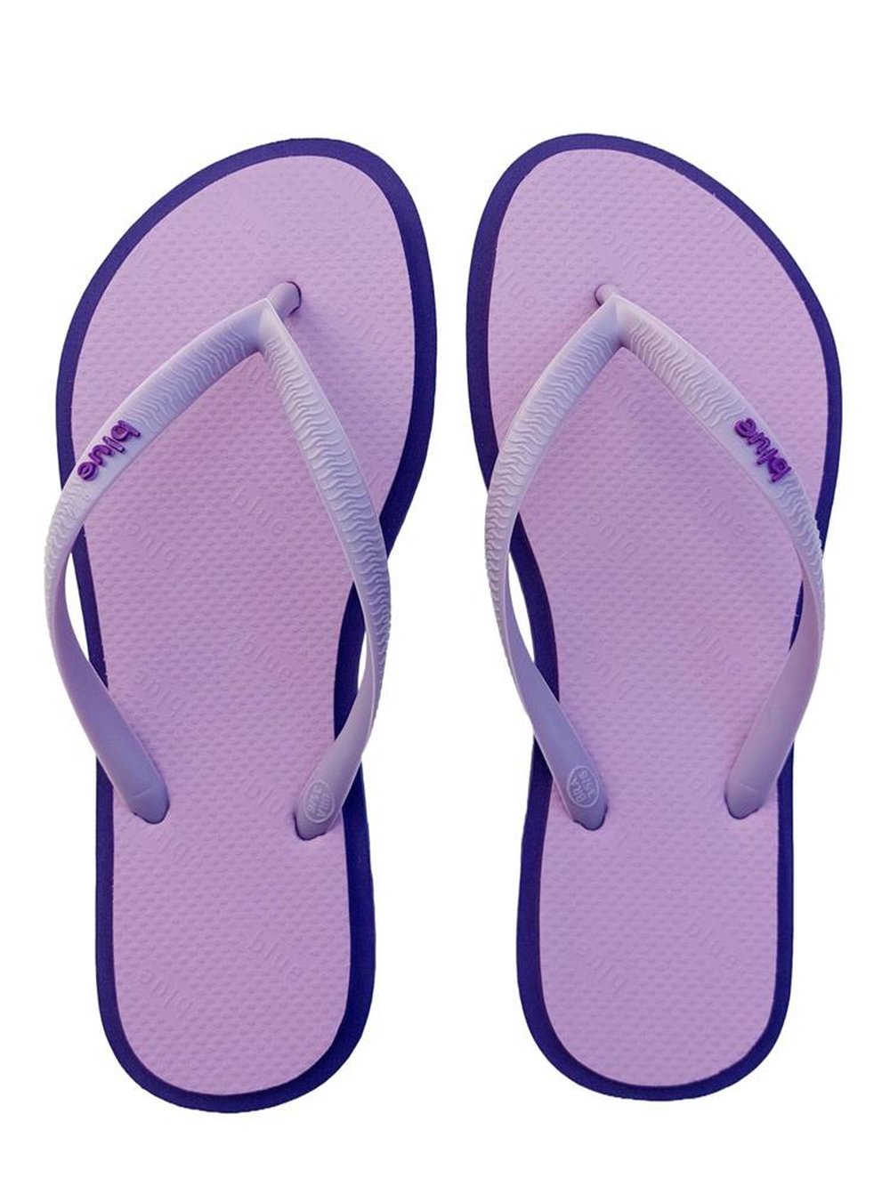 Chinelo Blue Slim Flap Lilas / Roxo 37/8