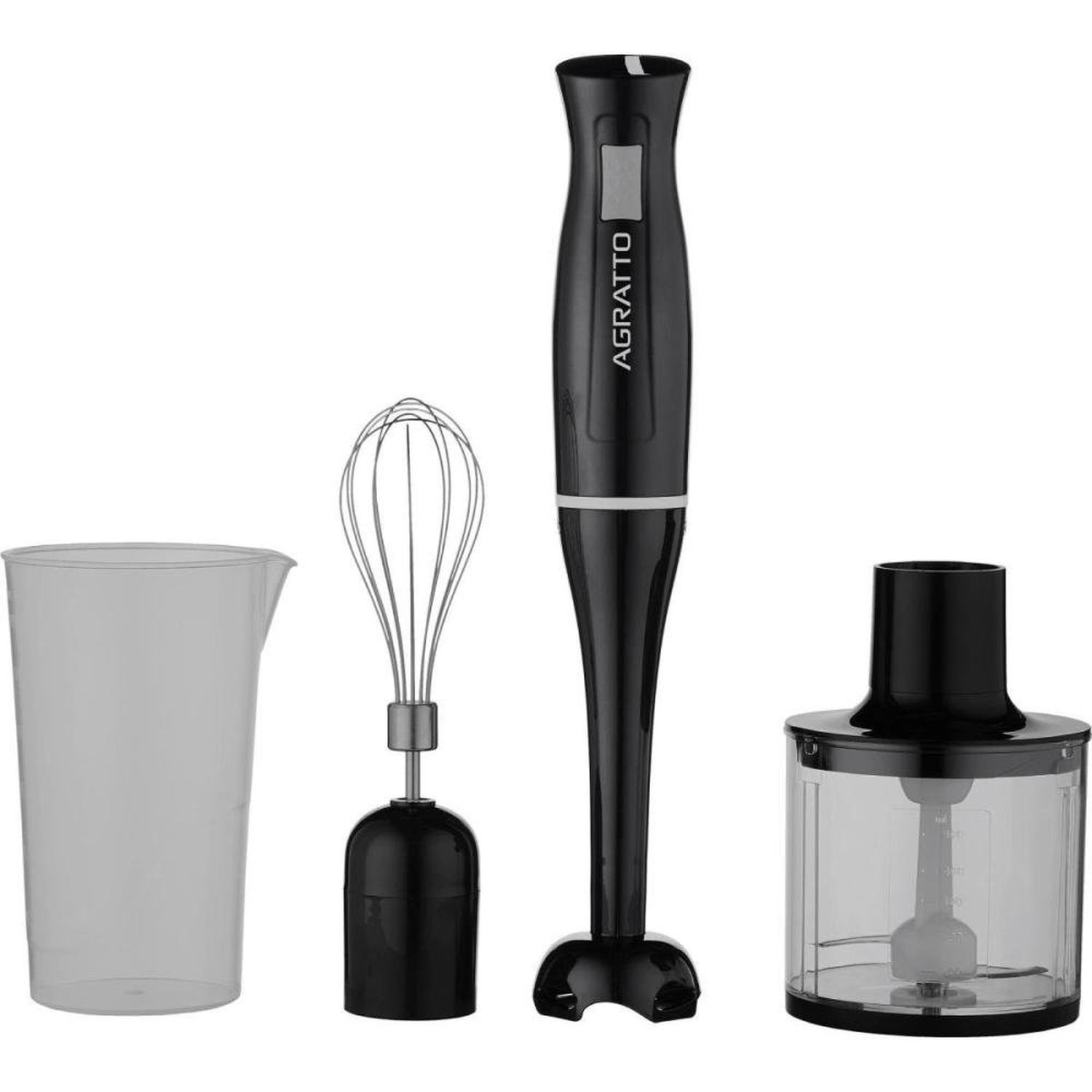 Mixer Vertical 3 Em 1 Agratto 700Ml 200W 220V Preto - Amix01-02