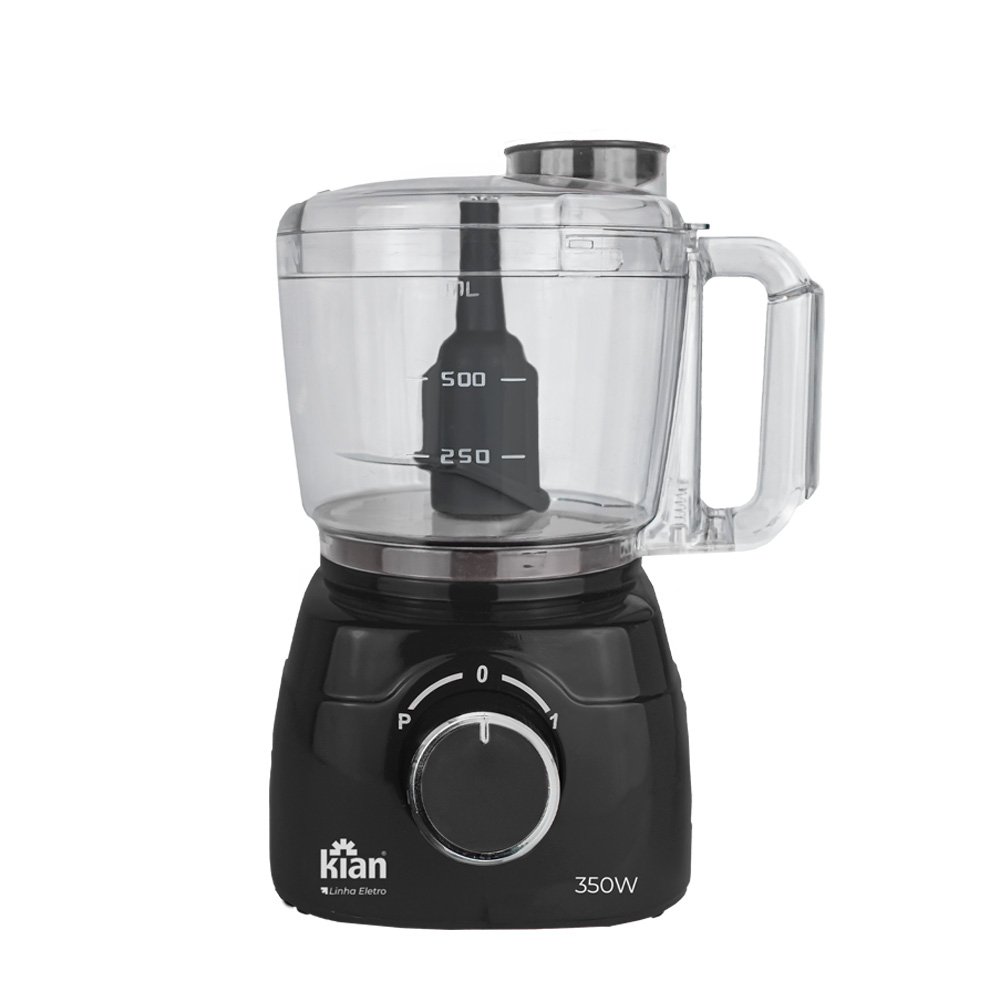 Processador Alimentos Preta 350W 220V Kian