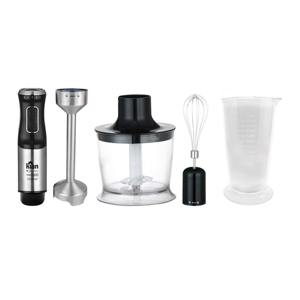 Mixer Turbo 3X1 Inox C/Preta 1.000W 220V Kian