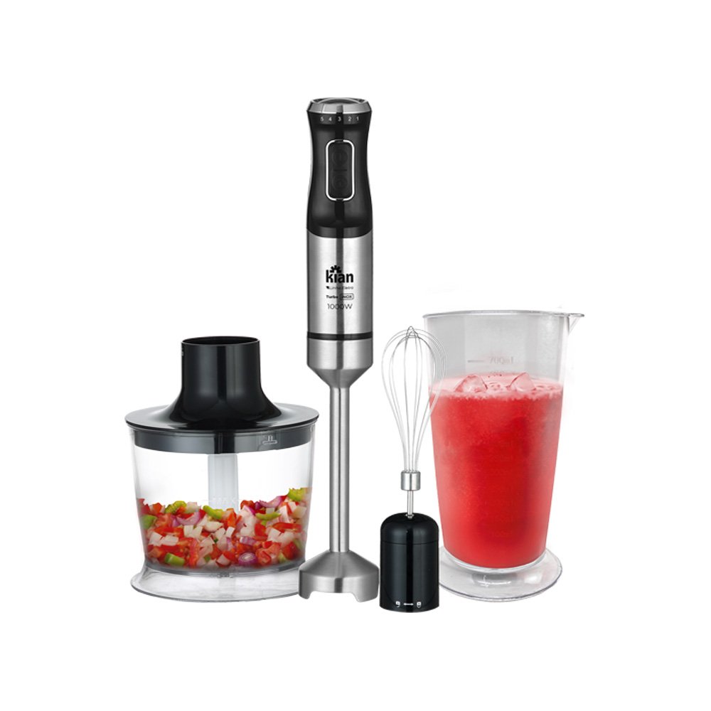 Mixer Turbo 3X1 Inox C/Preta 1.000W 220V Kian