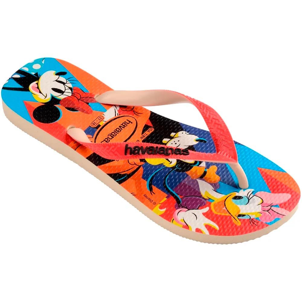 Havaianas Disney Stylish 8813 Bege Palha Vermelho Rubi 39/40 Com 12 Pares