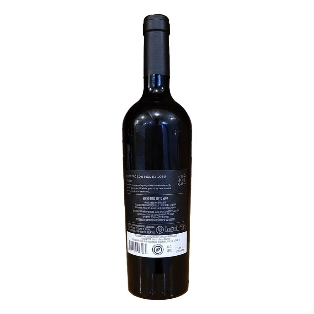 Vinho Cordero Com Pele De Lobo Malbec 750ML