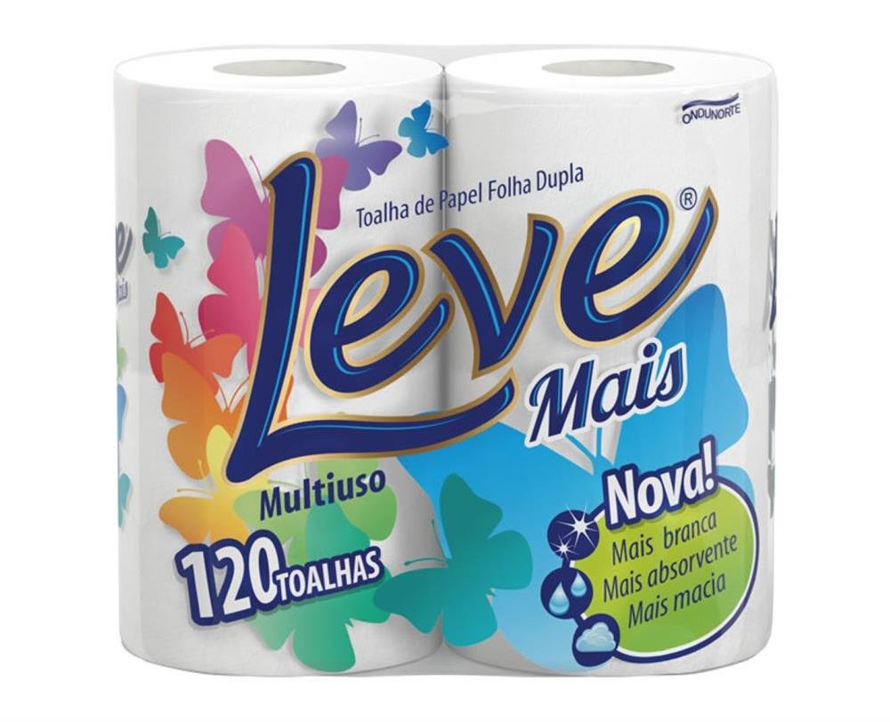 Papel Toalha Leve Mais Folha Dupla 12X2X50FOLHAS