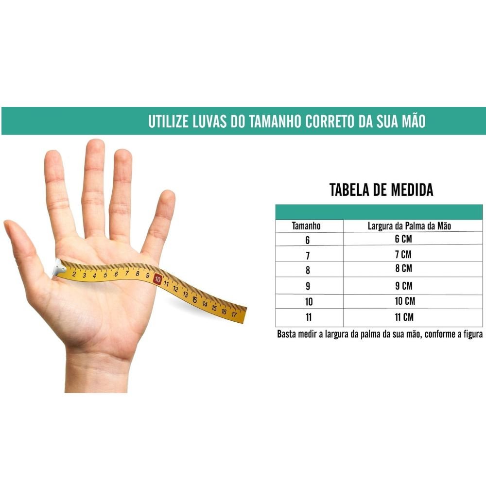 Luva de Segurança Antivibração Black Rock Kalipso - Tamanho 10 (G)