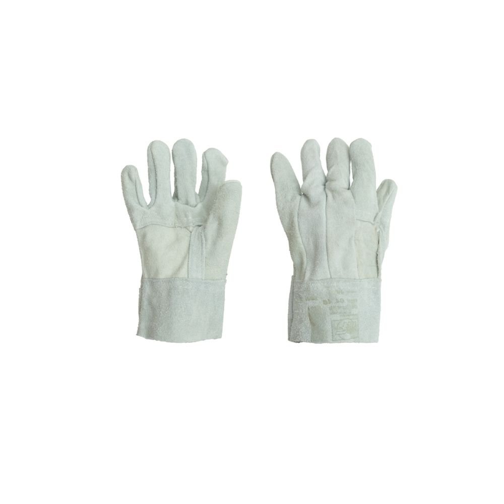 Luva De Raspa Com Reforço Total - Punho 7Cm - Ca21498 - Par - Reptec