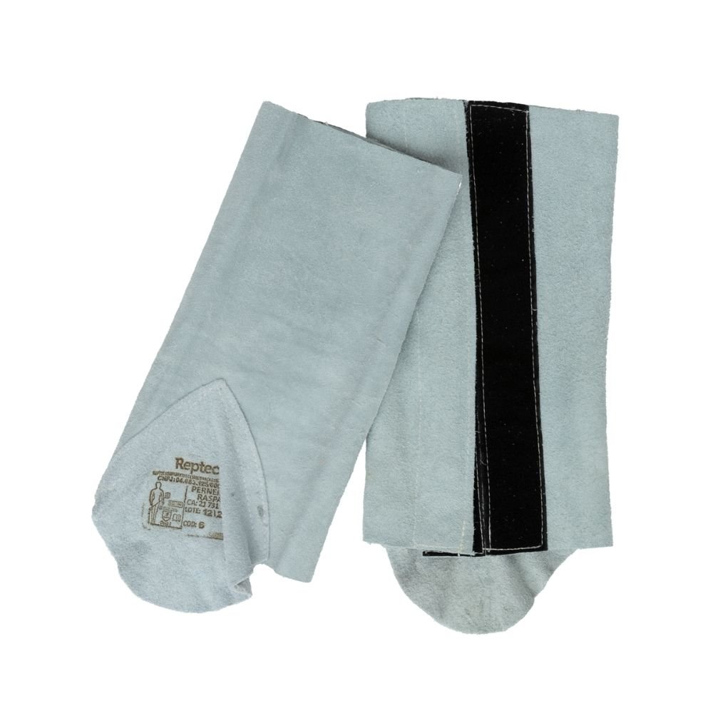 Perneira De Raspa Com Velcro Para Soldador Ca 21731 - Par - Reptec