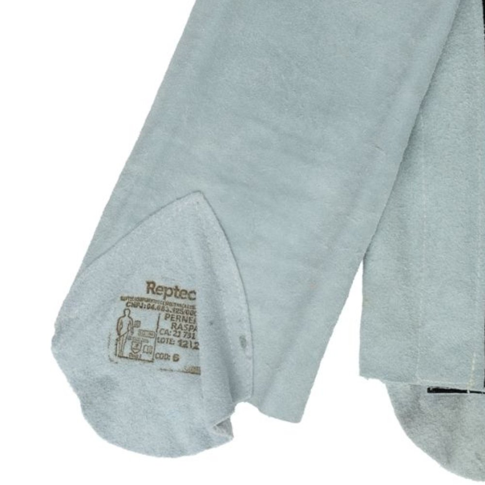 Perneira De Raspa Com Velcro Para Soldador Ca 21731 - Par - Reptec