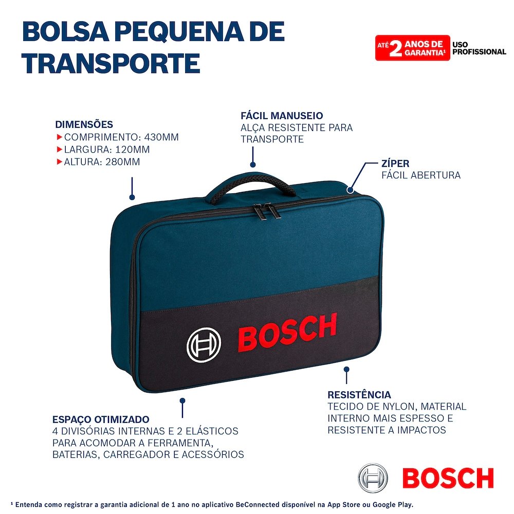 Bolsa de Ferramentas Bosch Softbag Pequena