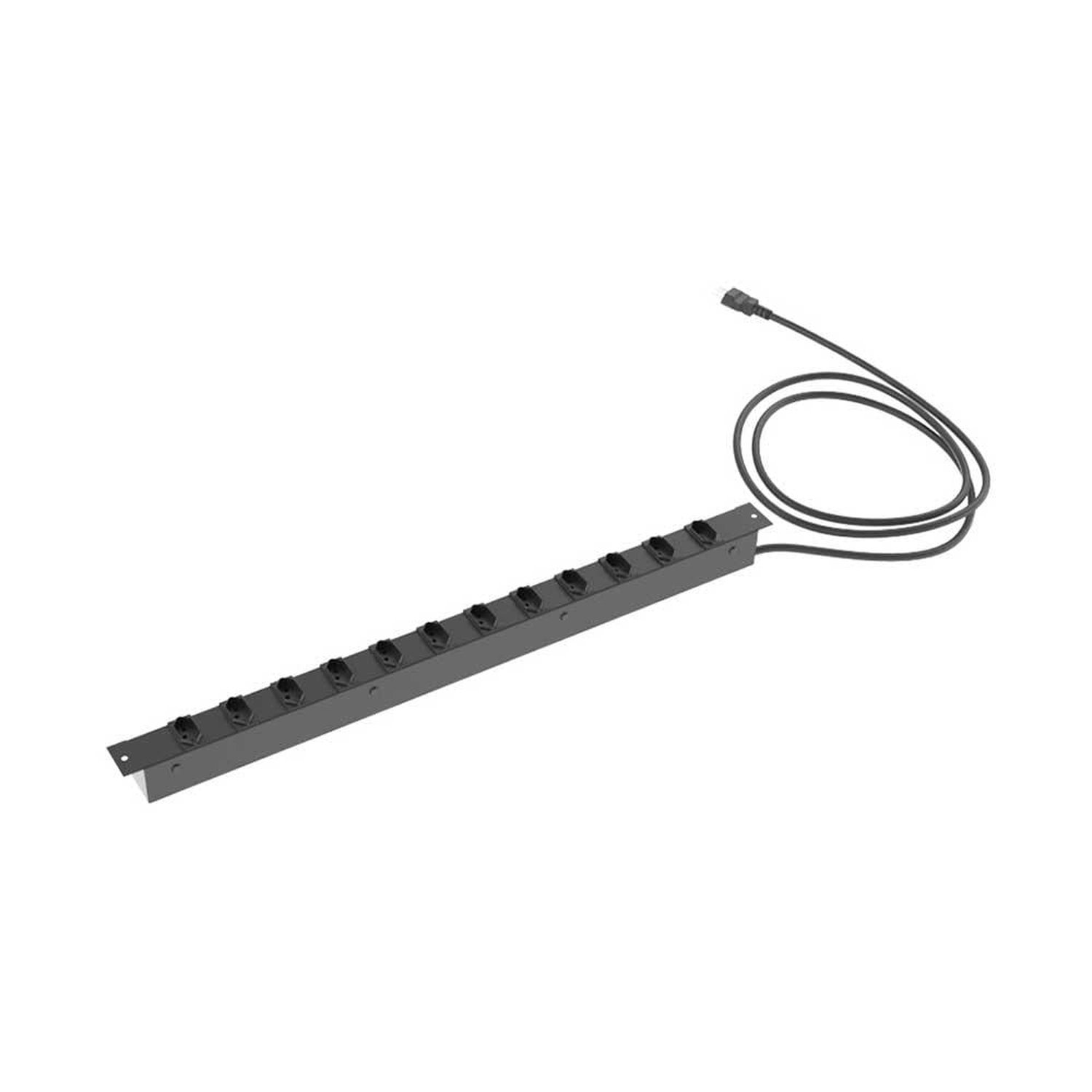 Filtro De Linha E Regua Fibracem Rack 19" 1u 08t 10a Com Disjuntor - Ar0067s00000000