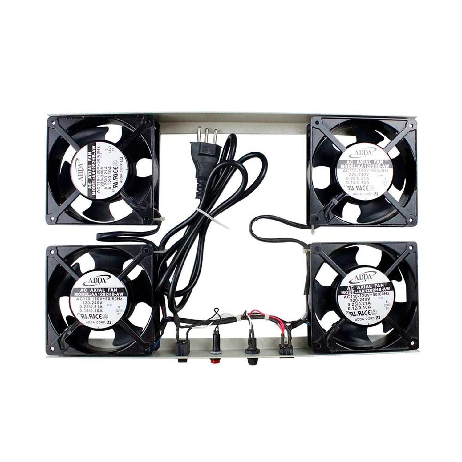 Conjunto Fibracem Quadrupo De Ventiladores/cooler Para Rack Piso - Ar0081s00000000