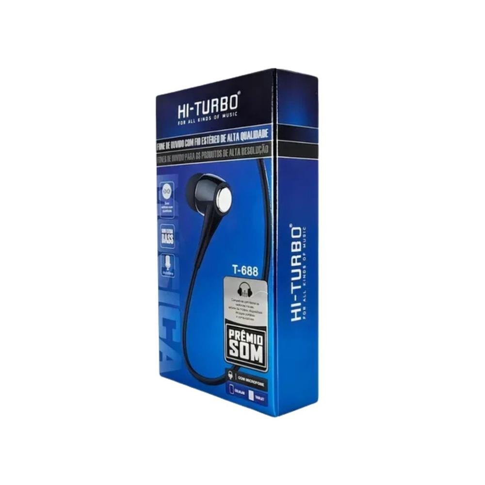 Fone De Ouvido Hi-Turbo Ref T688