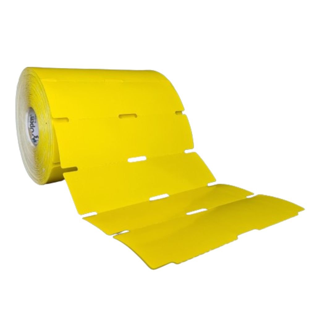 Combo Etiqueta Open Gôndola 105x30 Adesiva + Ribbon Cera