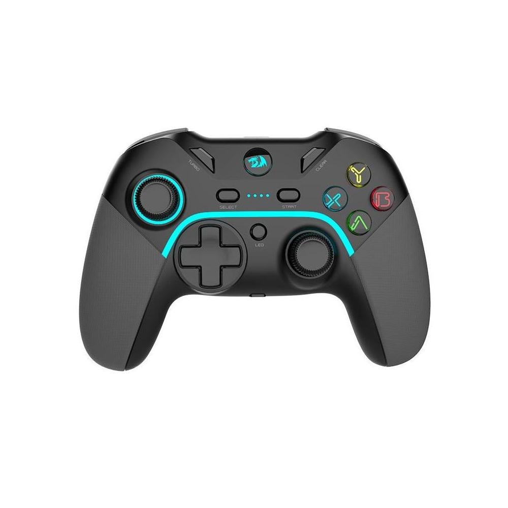 Joystick Controle Redragon Pc e PS3, Sem Fio, Preto - G808 PRO.