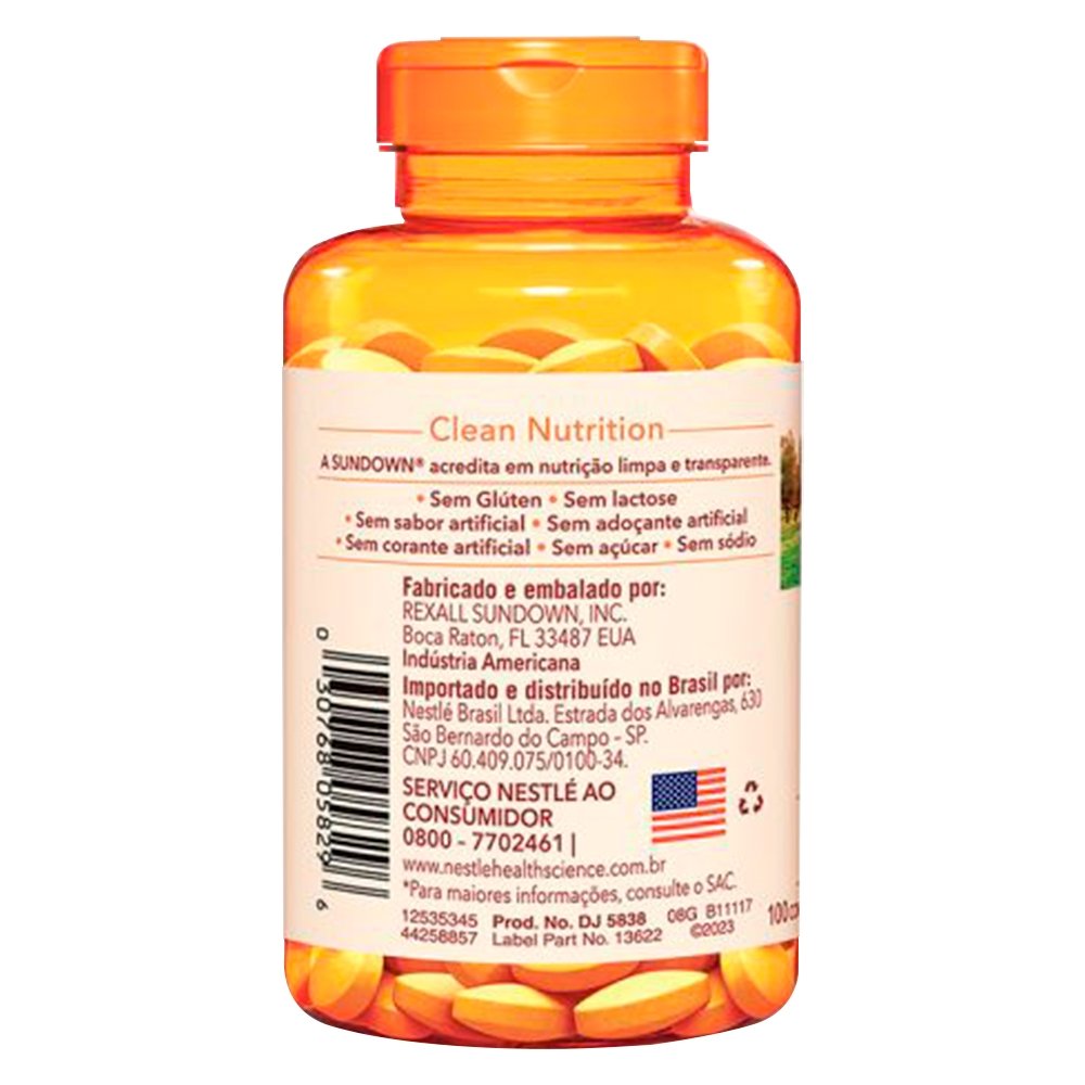 Sundown Magnésio 250mg 100 Cápsulas