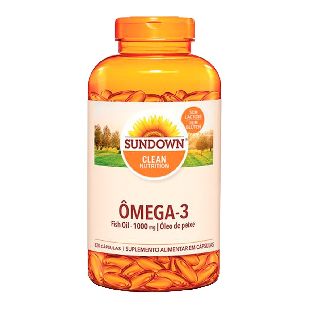 Sundown Ômega 3 1000mg 320 Cápsulas