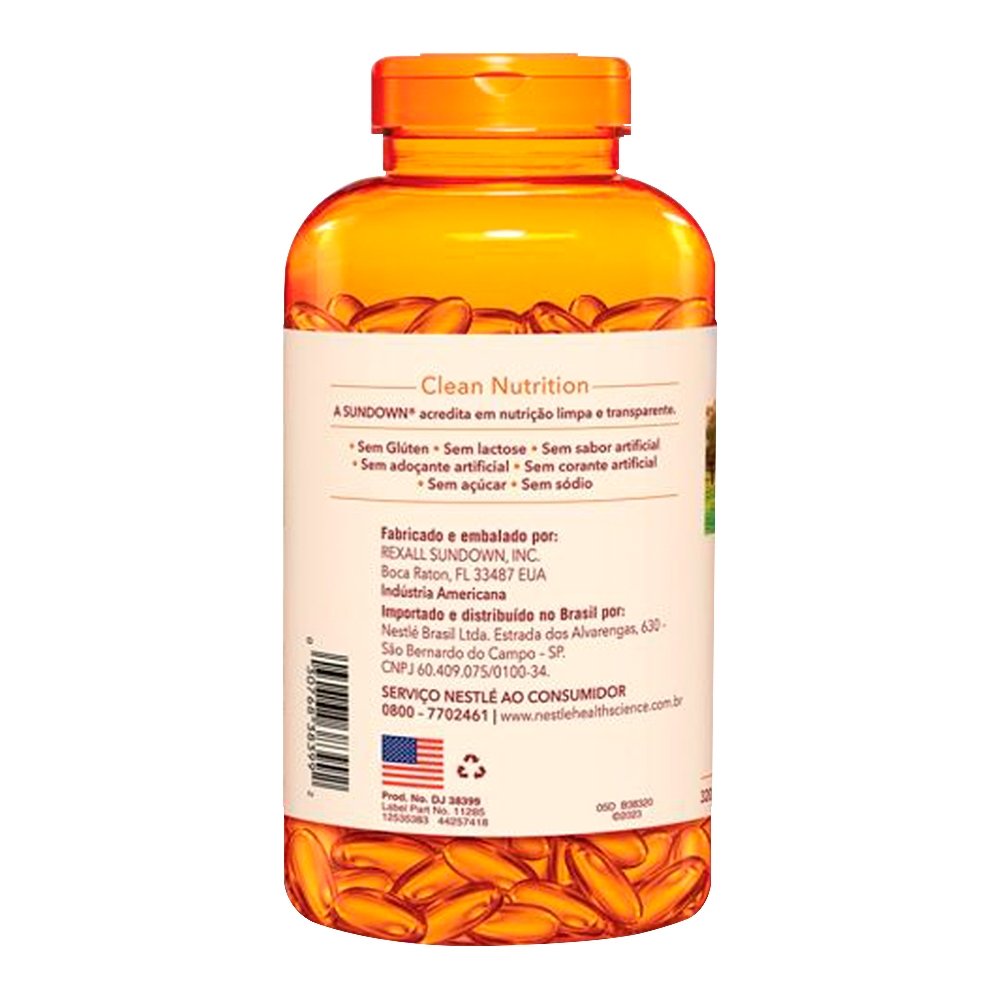 Sundown Ômega 3 1000mg 320 Cápsulas