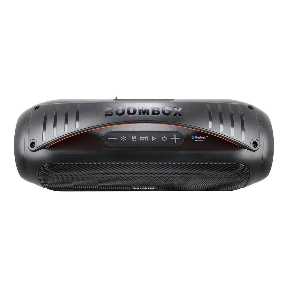 Caixa De Som Britânia Speaker Extreme BBS200BT - FM/Bluetooth, Bateria de Até 9 Horas, 200W, Preto