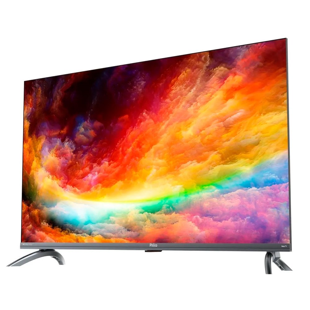 Smart TV LCD LED 40" Philco PTV40E3ERSGB Roku - Full HD, Com Wi-Fi - Com 3 HDMI e 2 USB