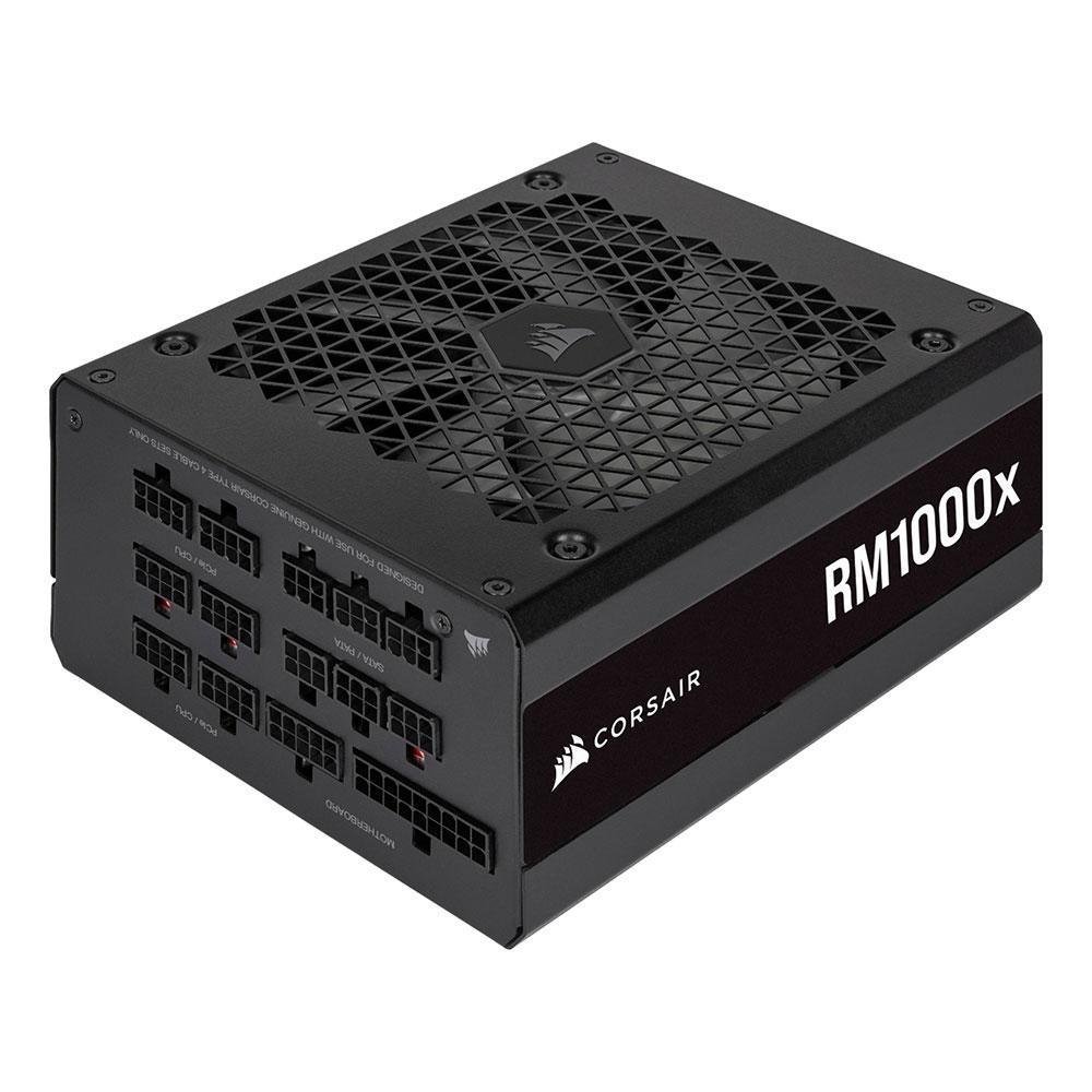 Fonte Corsair RM1000X, 1000W, 80 Plus Gold, Fully Modular, Bivolt, Preto
