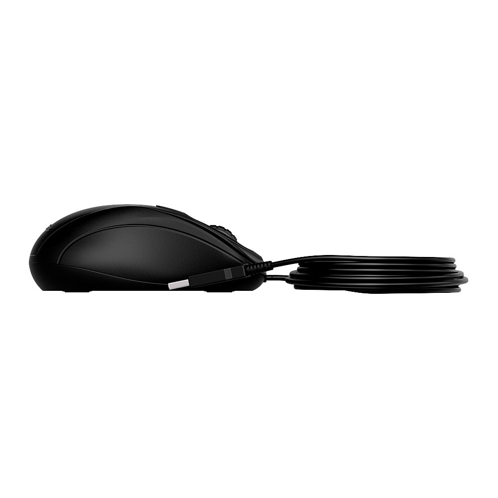 Mouse Óptico Intelbras MCI10 - Com Fio, Preto