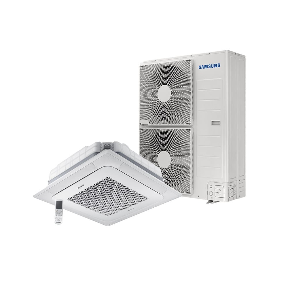 Ar Condicionado Cassete Wind Free Inverter 47000 BTU/h Quente e Frio Monofásico AC048DN4DKG/AZ ¿ 220 Volts