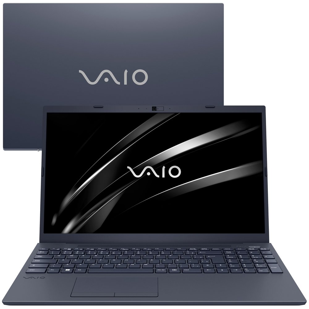 Notebook Vaio FE15 Ryzen 5 VJFE59F11X-B2011H - Tela de 15.6", 512GB SSD, 16GB RAM, Linux, Cinza Grafite