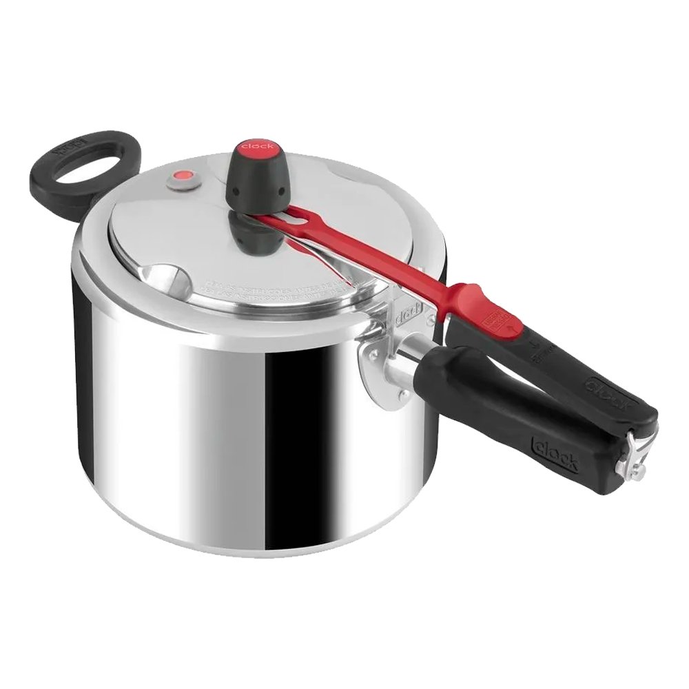 Panela De Pressão PPFI Clock - Original, Polida, 4,5 Litros