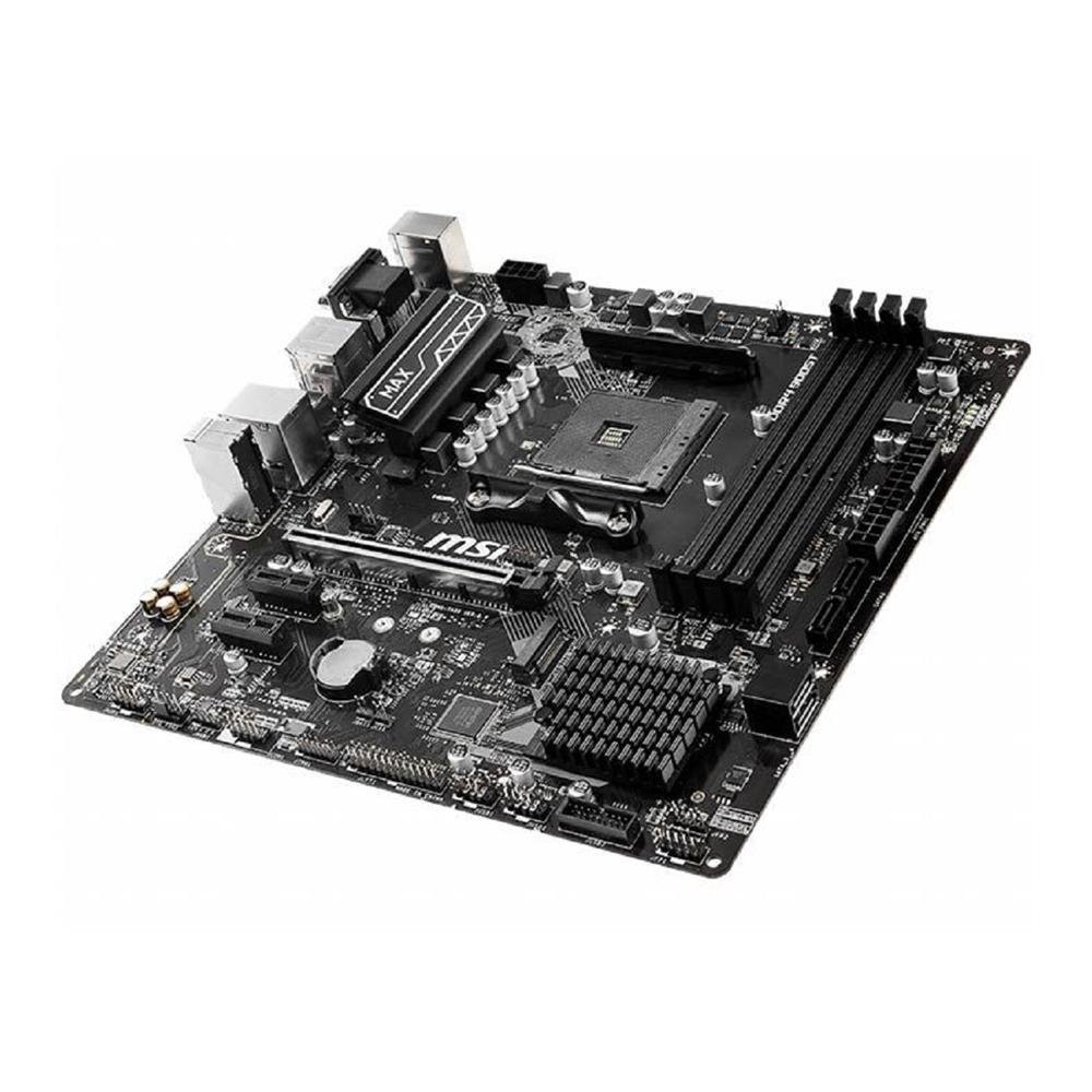 Placa Mãe Msi B450m Pro-Vdh Max, Chipset B450, Amd Am4, Matx, Ddr4
